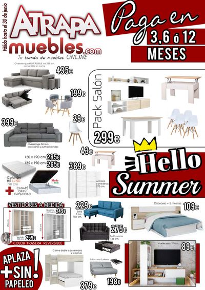 Catálogo ATRAPAmuebles | Tu tienda de muebles online | 3/6/2024 - 30/6/2024