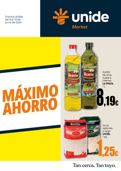 Catálogo Unide Market en Mirón | Máximo Ahorro  | 6/6/2024 - 19/6/2024