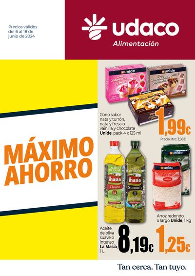 Catálogo UDACO en Matalebreras | Máximo Ahorro | 6/6/2024 - 18/6/2024