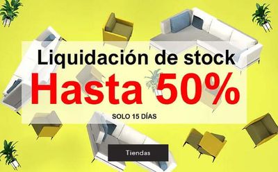 Ofertas de Hogar y Muebles en Colmenar de Oreja | Liqudación de stock! Hasta 50%  de Mora Sofás | 3/6/2024 - 6/6/2024