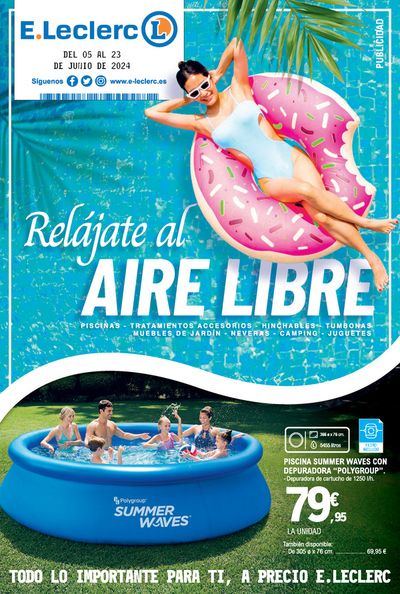 Catálogo E.Leclerc en Arapiles | Relájate al aire libre | 5/6/2024 - 23/6/2024