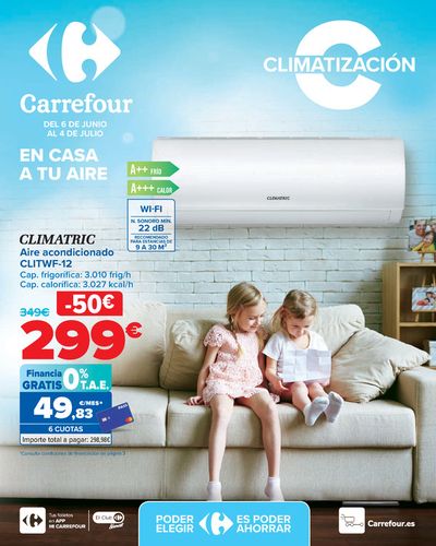 Catálogo Carrefour en Bailo | CLIMATIZACIÓN | 6/6/2024 - 4/7/2024