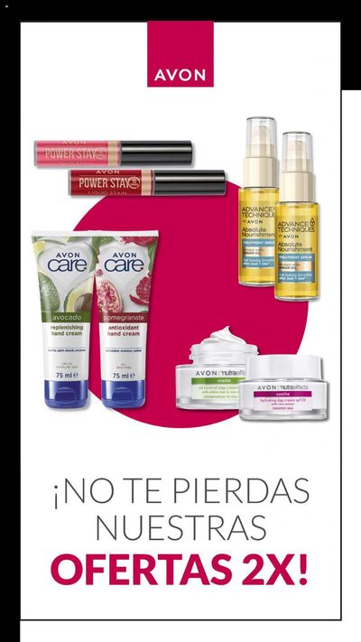 Ofertas de Perfumerías y Belleza en Candeleda | OFERTAS 2X!! de AVON | 1/6/2024 - 30/6/2024