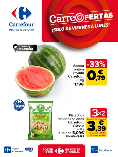 Catálogo Carrefour |  CARREOFERTAS | 7/6/2024 - 10/6/2024