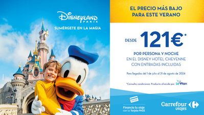 Catálogo Carrefour Viajes en Málaga | DISNEYLAND PARIS DESDE 121€ | 1/7/2024 - 31/8/2024