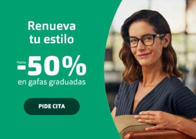 Ofertas de Salud y Ópticas en Navatejera | Hasta -50% en gafas graduadas de MasVisión | 10/6/2024 - 20/6/2024
