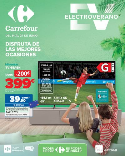 Ofertas de Hiper-Supermercados | ELECTRO VERANO II  de Carrefour | 14/6/2024 - 27/6/2024