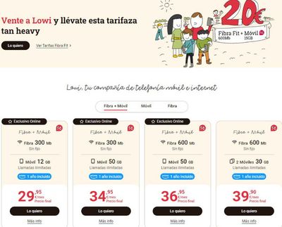 Ofertas de Informática y Electrónica en Zaragoza | Promoción de Lowi | 13/6/2024 - 20/6/2024