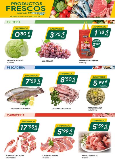 Ofertas de Hiper-Supermercados en Cabra del Santo Cristo | Catálogo Masymas de Masymas | 14/6/2024 - 19/6/2024