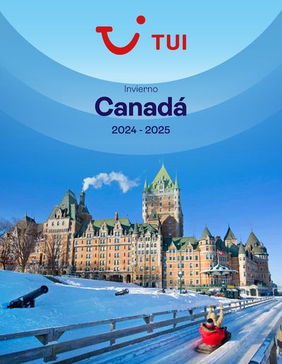 Ofertas de Viajes | Canadá 2024 - 2025 de Tui Travel PLC | 15/6/2024 - 31/7/2024