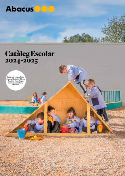 Ofertas de Juguetes y Bebés en Mataró | Catàleg Escolar 24-25 Abacus cat de Abacus | 19/6/2024 - 31/3/2025