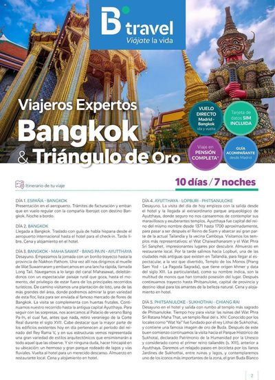 Catálogo B The travel Brand en Sevilla | Catálogo B The travel Brand! | 1/7/2024 - 31/12/2024