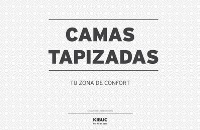 Catálogo Kibuc en Mataró | Kibuc Cama tapizada Carina | 20/6/2024 - 29/7/2024