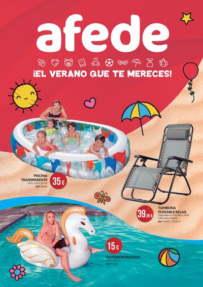 Catálogo afede en Errenteria | ¡El Verano que te mereces! | 21/6/2024 - 31/7/2024