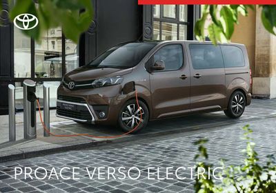 Catálogo Toyota en Madrid | Catálogo Proace Verso Electric 100% eléctrico | 26/6/2024 - 26/6/2025