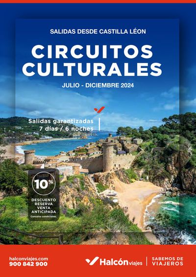 Catálogo Halcón Viajes en Santa María de Cayón | Folleto Circuitos Culturales | 1/7/2024 - 31/12/2024