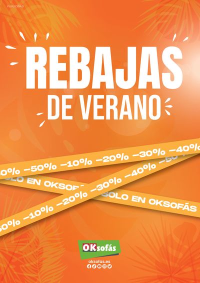 Catálogo OKSofas en Málaga | Rebajas de verano | 1/7/2024 - 31/7/2024