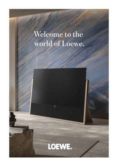 Catálogo Loewe TV en Bilbao | Welcome to the world of Loewe | 28/6/2024 - 31/12/2024