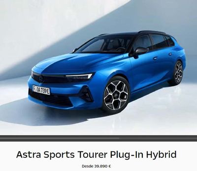 Catálogo Opel en Badalona | Astra Sports Tourer Plug-In Hybrid desde 39.890€ | 1/7/2024 - 31/7/2024