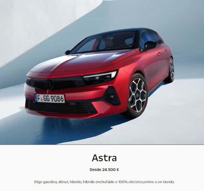 Catálogo Opel en Sevilla | Opel Astra desde 24.500€ | 1/7/2024 - 31/7/2024
