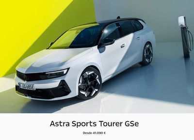 Catálogo Opel en Tapia de Casariego | Astra Sports Tourer GSe desde 41.090€ | 1/7/2024 - 31/7/2024