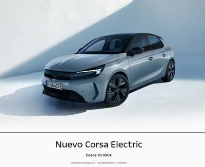 Catálogo Opel en Barcelona | Nuevo Opel Corsa Electrico desde 30.890€ | 1/7/2024 - 31/7/2024