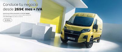 Catálogo Opel en Lucena | Conduce tu negocio desde 269€ mes + IVA | 1/7/2024 - 31/7/2024