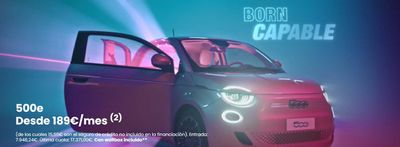 Ofertas de Coches, Motos y Recambios en Riveira | Fiat 500e desde 189€/mes de Fiat | 1/7/2024 - 31/7/2024