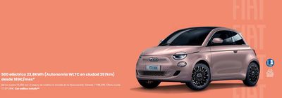 Catálogo Fiat en Córdoba | 500 eléctrico 23.8kWh desde1 89€/mes | 1/7/2024 - 31/7/2024