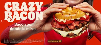 Catálogo Burger King en Barcelona | Crazy Bacon | 1/7/2024 - 2/9/2024