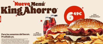 Catálogo Burger King en Barcelona | Nuevo Menú  | 1/7/2024 - 2/9/2024