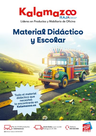 Ofertas de Libros y Papelerías en Humanes de Madrid | Staples Kalamazoo Material Didáctico y Escolar de Staples Kalamazoo | 1/7/2024 - 30/9/2024