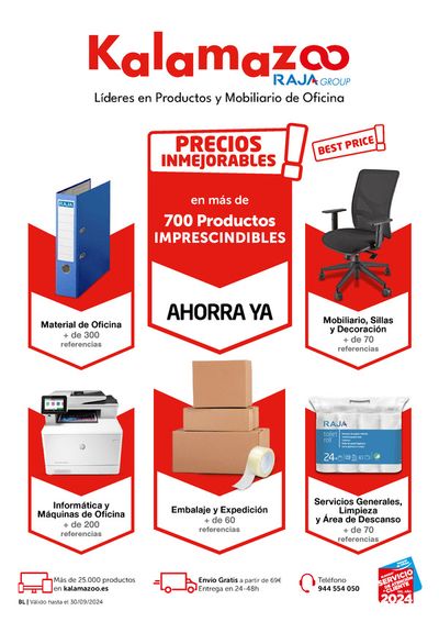 Ofertas de Libros y Papelerías en Mairena del Aljarafe | Staples Kalamazoo Precios Inmejorables de Staples Kalamazoo | 1/7/2024 - 30/9/2024