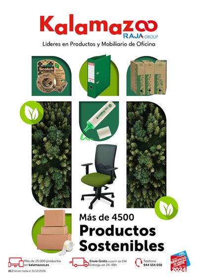 Ofertas de Libros y Papelerías en Palencia | Staples Kalamazoo Productos Sostenibles de Staples Kalamazoo | 1/7/2024 - 31/12/2024