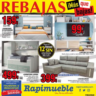 Catálogo Rapimueble en A Coruña | Catálogo Rapimueble | 2/7/2024 - 31/8/2024