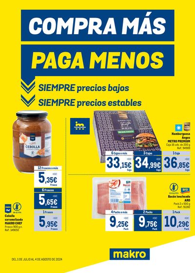Catálogo Makro en Adeje | Compra más, paga menos - Canarias | 1/7/2024 - 4/8/2024
