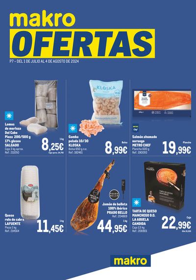 Catálogo Makro en Leganés | Makro Oferta - Bares & Restaurantes Centro | 1/7/2024 - 4/8/2024
