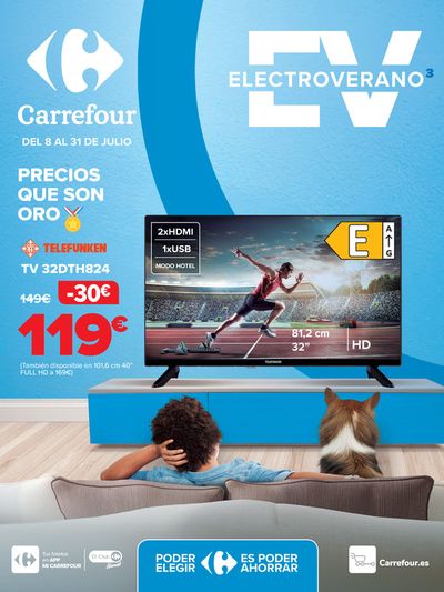 Ofertas de Informática y Electrónica en Santa Brígida | ELECTRO VERANO III de Carrefour | 8/7/2024 - 31/7/2024