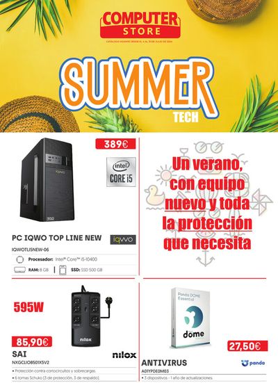 Catálogo Computer Store en Santander | Catálogos Computer Store | 5/7/2024 - 31/7/2024