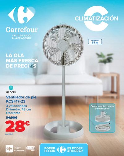 Ofertas de Informática y Electrónica en Ceuta | Climatización de Carrefour | 11/7/2024 - 4/8/2024
