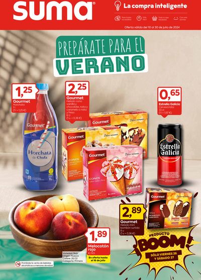 Catálogo Suma Supermercados en Talavera de la Reina | Oferta válida del 10 al 30 de julio de 2024 | 11/7/2024 - 30/7/2024