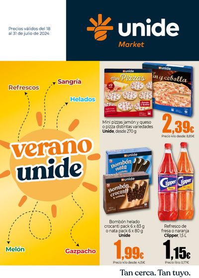 Catálogo Unide Market en Arona | El ahorro en verano sigue en tu súper cercano - Canarias | 18/7/2024 - 31/7/2024
