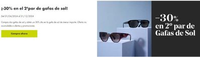 Catálogo Optica 2000 en Vigo | ¡-30% en el 2ºpar de gafas de sol! | 11/7/2024 - 31/12/2024