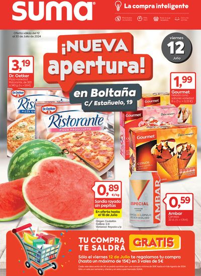 Catálogo Suma Supermercados | Oferta válida del 12 al 30 de Julio de 2024 | 12/7/2024 - 30/7/2024