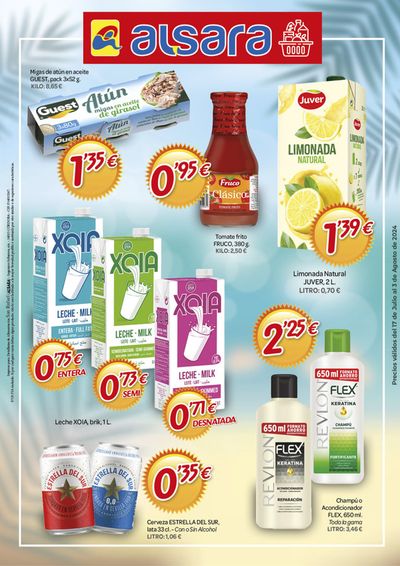 Catálogo Alsara Supermercados | Precios válidos del 17 de Julio al 3 de Agosto de 2024 | 17/7/2024 - 3/8/2024