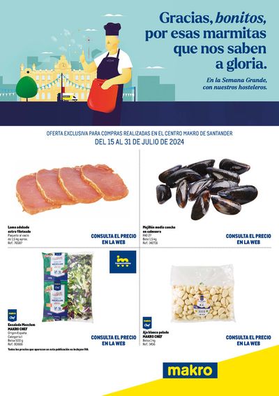 Catálogo Makro | Especial Semana Grande Santander | 15/7/2024 - 31/7/2024