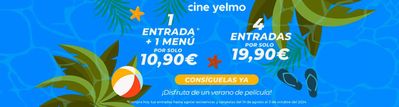 Ofertas de Ocio en Huércal de Almería | Promoción de Yelmo cines | 19/8/2024 - 3/10/2024