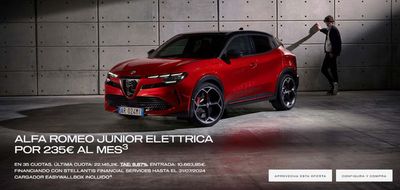 Catálogo Alfa Romeo | Alfa Romeo junior elettrica por 235€ al mes | 16/7/2024 - 31/7/2024