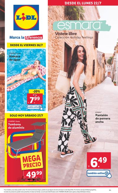Catálogo Lidl en Palma de Mallorca | Bazar Lidl | 22/7/2024 - 28/7/2024