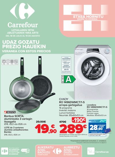 Catálogo Carrefour en Basauri | EQUIPA TU VIVIENDA | 18/7/2024 - 19/8/2024